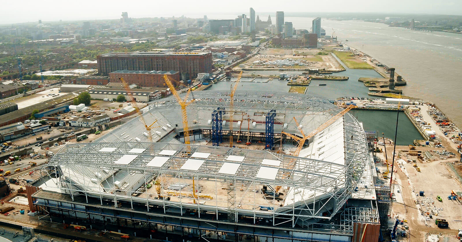 Everton Stadium Construction Project