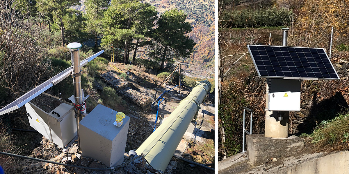 Harnessing the Power of GNSS for Monitoring Hydro Energy Infrastructure - Pampaneira, a penstock in Grenada, Spain