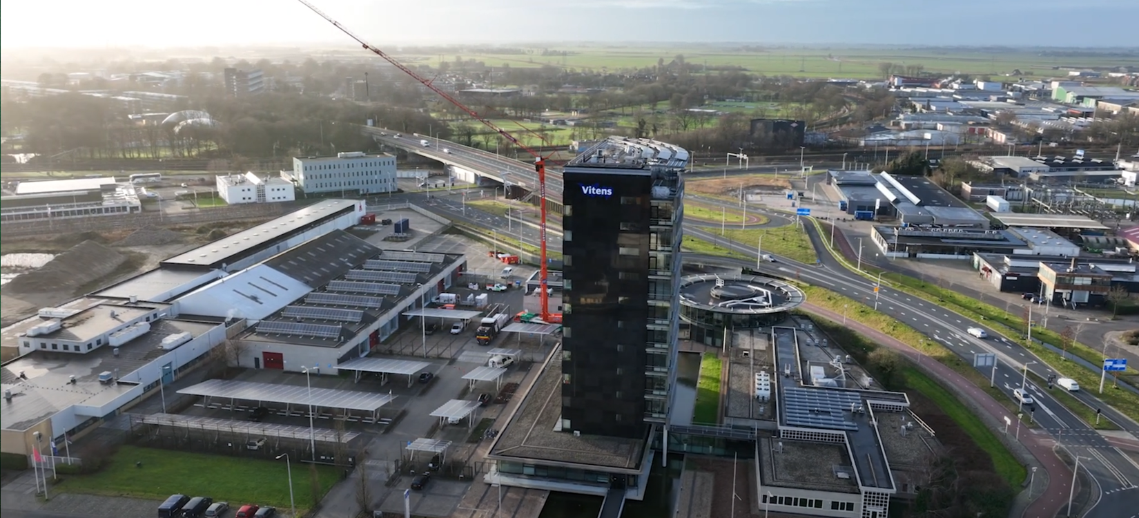 Project digitaal renoveren op bovenste verdieping kantoorpand