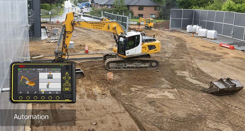 Semi-automatic excavator