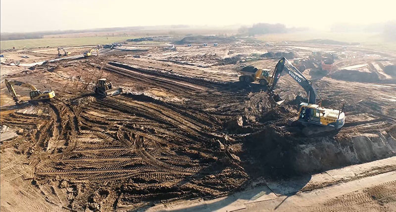Byggföretaget Benny Andersen använder många produkter från Leica Geosystems