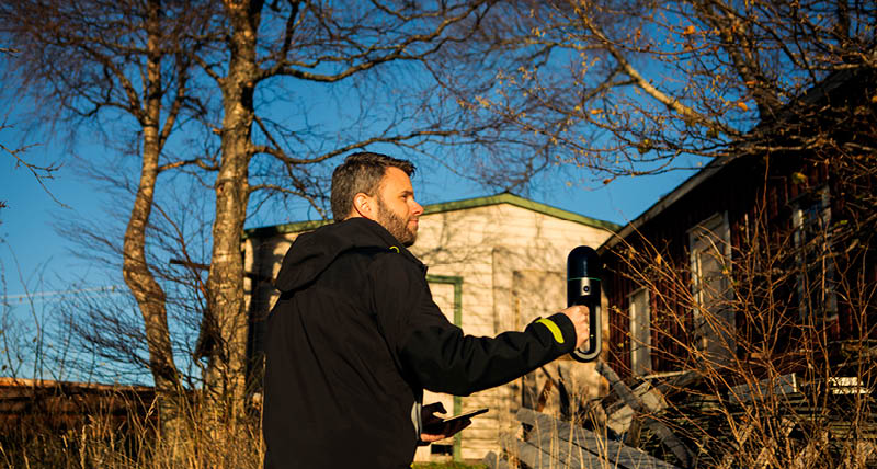 Artikon scanner med BLK2GO i Ålesund
